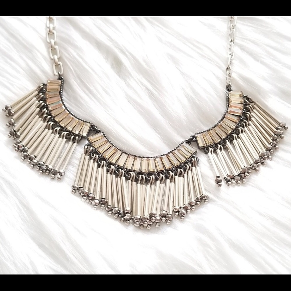 Stella and Dot twilight fringe necklace!